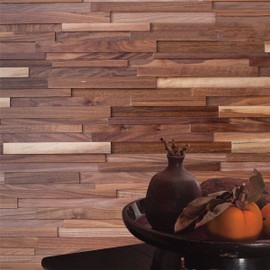 3D Solid Wood Panels for Walls